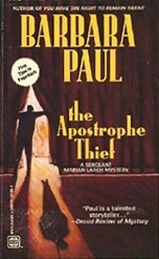 The Apostrophe Thief (Marian Larch Mysteries, #5)