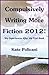 Compulsively Writing More Fiction 2012