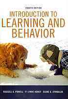 Introduction to Learning and Behavior (PSY 361 Learning)