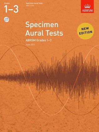 Specimen Aural Tests, Grades 1-3 with 2 CDs (Paperback)