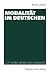 Modalität im Deutschen by Rainer Dietrich