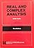 Real and Complex Analysis [importé d'Espagne]