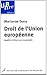 Droit de l'Union Européenne