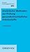 Analytische Methoden zur Prüfung gesundheitsschädlicher Arbei... by Helmut Greim