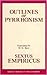 Outlines of Pyrrhonism (Gre...