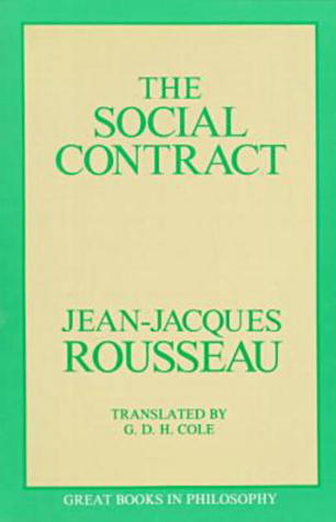 The Social Contract (Great Books in Philosophy)