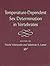 Temperature-Dependent Sex Determination in Vertebrates by Nicole Valenzuela