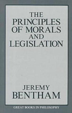 The Principles of Morals and Legislation (Paperback)