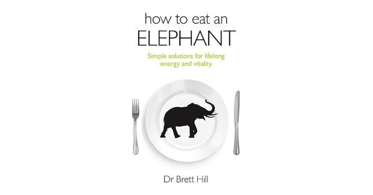 How to Eat an Elephant Simple Solutions for Lifelong Energy and