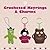Crocheted Keyrings & Charms by Emma Varnam
