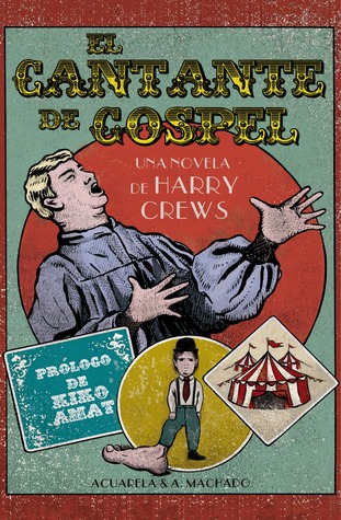 Portada de El cantante de gospel, de Harry Crews