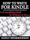 How to Write for Kindle by Nancy Hendrickson