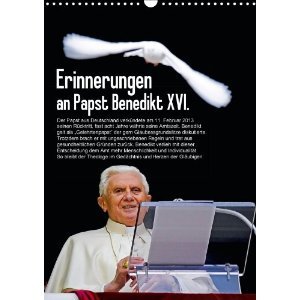 Erinnerungen an Papst Benedikt XVI. (Posterbuch DIN A4 hoch)