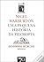 Uma Pequena História da Filosofia