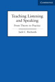 Teaching Listening and Speaking: From Theory to Practice