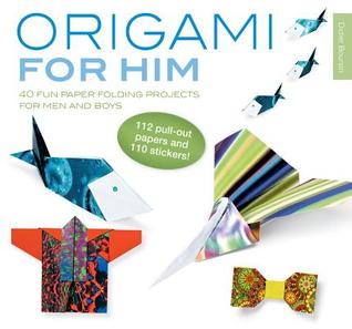 Origami for Him: 40 Fun Paper Folding Projects for Men and Boys (Paperback)