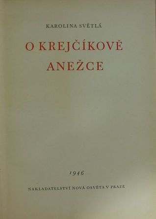 O Krejčíkově Anežce (Hardcover)