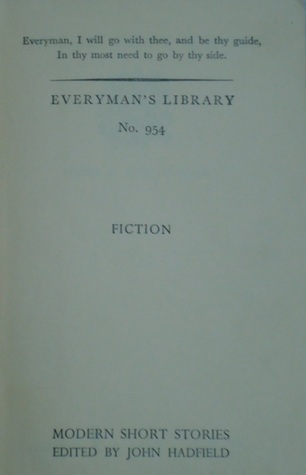 Modern short stories - Everyman's library No. 954