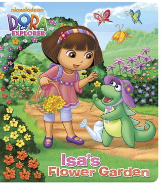 ISA'S FLOWER GARDEN- (Board Book)