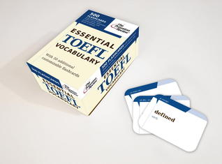 Essential TOEFL Vocabulary (flashcards): 500 Flashcards with Need-to-Know TOEFL Words, Definitions, Pronunciations, and Terms in Context (College Test Preparation)