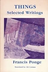 洋書　Francis Ponge　Things Things: Selected Writings by Francis Ponge | Goodreads