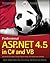 Professional ASP.NET 4.5 in C# and VB by Scott Hunter