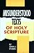 Misunderstood Texts of Holy Scripture
