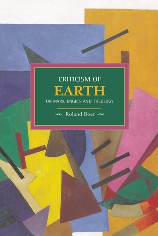 Criticism of Earth: On Marx, Engels and Theology (Paperback)