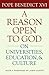 A Reason Open to God: On Universities, Education, and Culture
