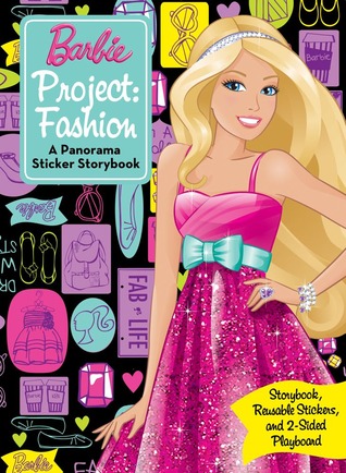 Barbie Fabulous Fashion: A Panorama Sticker Storybook (Paperback)