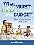 What You Must Know to Travel on a Budget