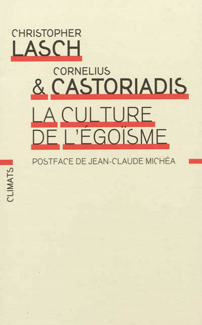 La culture de l'égoïsme