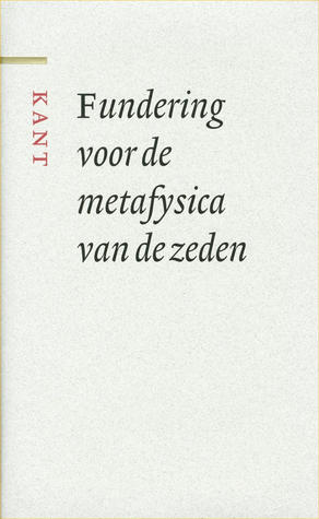 Fundering voor de metafysica van de zeden