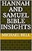 Hannah and Samuel Bible Ins...