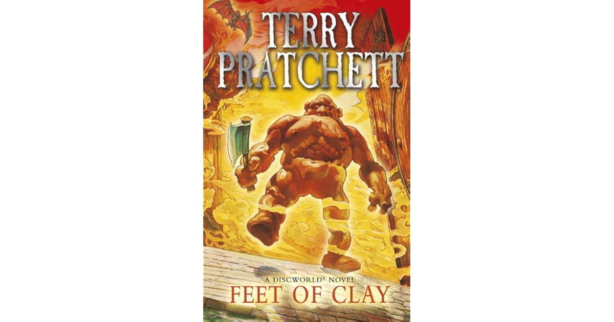 Feet Of Clay (Discworld Novel) By Terry Pratchett - Paperback, Very Good Condition