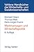 Marktversagen Und Wirtschaftspolitik by Michael Fritsch