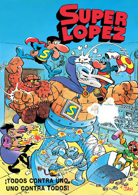 Todos contra uno, uno contra todos (Superlópez #3)