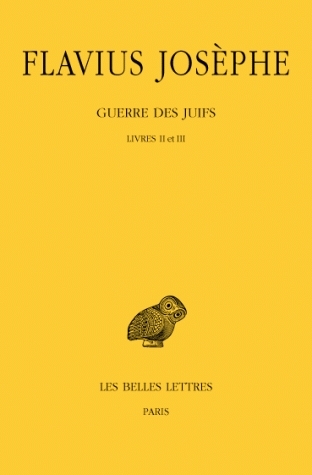 Guerre des Juifs, tome 2, livres 2&3