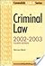 Q&A Criminal Law 2002-2003