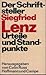 Der Schriftsteller Siegfried Lenz: Urteile Und Standpunkte