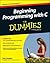 Beginning Programming with C for Dummies