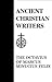 39. The Octavius of Marcus Minucius Felix (Ancient Christian Writers)