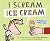 I Scream! Ice Cream!: A Book of Wordles