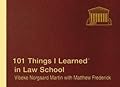 101 Things I Learned in Law School