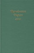 Renaissance Papers 2001
