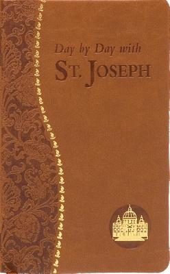 Day by Day with Saint Joseph (Leather Bound)