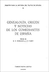 Genealogía, Origen y Noticias de los Comediantes de España (Fuentes para la historia del Teatro en España) (Volume 2)