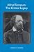 Alfred Tennyson: The Critical Legacy (Literary Criticism in Perspective, 58)