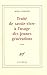 Traité de savoir-vivre à l'usage des jeunes générations