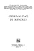 Criminalidad de Menores by Luis Rodriguez Manzanera